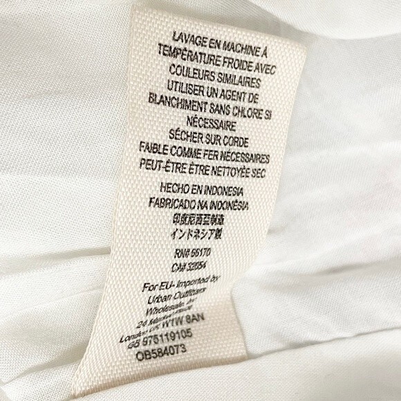 NEW Free People Nomad One Shoulder Red White Floral Boho Dress Size Small NWOT - Picture 10 of 12